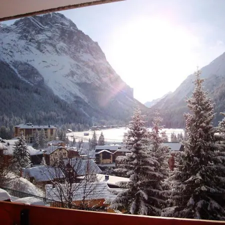 Lumineux Avec Grand Balcon, Au Centre De Pralognan-la-vanoise, Proche Commerces Et Telepherique - Fr-1-464-91 Apartment Pralognan-la-Vanoise